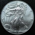Lot of 2 - 2018 American Silver Eagle 1 Troy Oz. .999 Fine One Dollar Coin