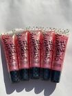 Victoria's Secret Flavors of Lip Gloss  STRAWBERRY FIZZ  5 PC Set NEW