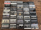 Lot Of 35 Blank Tapes Pre Recorded Audio Cassette