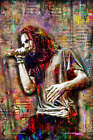 Eddie Vedder Poster, Eddie Vedder Pearl Jam 3 Print Tribute Free Shipping US