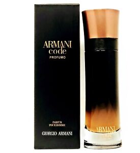 Armani Code Profumo by Giorgio Armani 3.7 fl oz Spray Parfum Men's New & Sealed