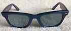 Ray-Ban RB 2140 6113/30 Wayfarer Sunglasses Cosmo Collection Mercury Blue