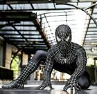 Black Venom Spider-man Cosplay Costume Spiderman Jumpsuit Zentai Suit Halloween
