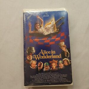 Alice in Wonderland VHS 1999 Tape Hallmark ENT. Clamshell