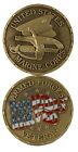 U.S. Marine Corps Veteran / Proudly Served - USMC Challenge Coin