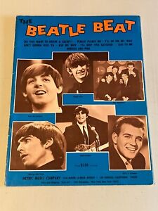 New ListingThe Beatle Beat Metric Music Company The Beatles Vtg Sheet Music Book 1960s