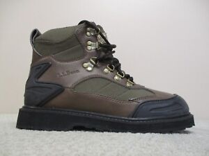 LL Bean Boots Womens 8 Brown Black Trail Outdoor Duck Hunting Hiking Mid Winter