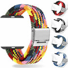 Braided Solo Loop for Apple Watch Series 8 7 6 SE 5 4 3 iWatch Band Strap 41/45