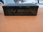 Early Ford emergency Kit tin box car truck tractor repair fuse tire
