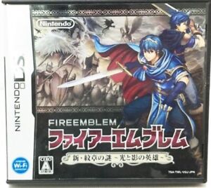 Fire Emblem New Mystery of The Emblem Nintendo DS JP Edit Very Good GP