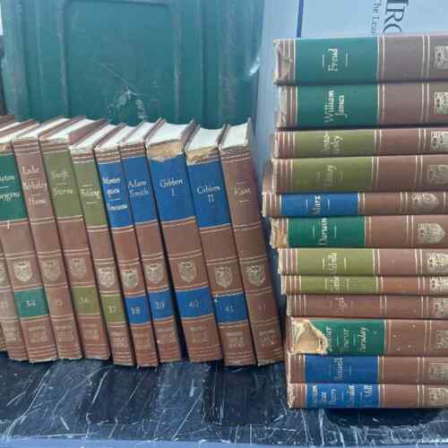 Britannica Great Books HC set 1-54 1954