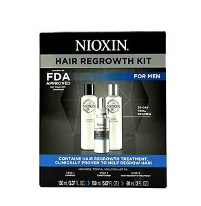 NIOXIN Hair Regrowth Kit Men Shampoo Conditioner Hair Treatment EXP 12/24