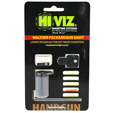 Hi Viz Litepipe Front Sight with Interchangeable Litepipes for Walther P22 & P22