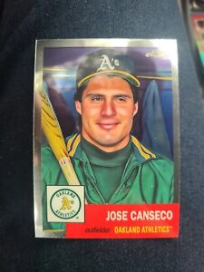 2022 Topps Chrome Platinum Jose Canseco