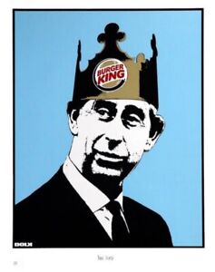 DOLK Burger King rare print, long oop, M Whatson, connor brothers, invader