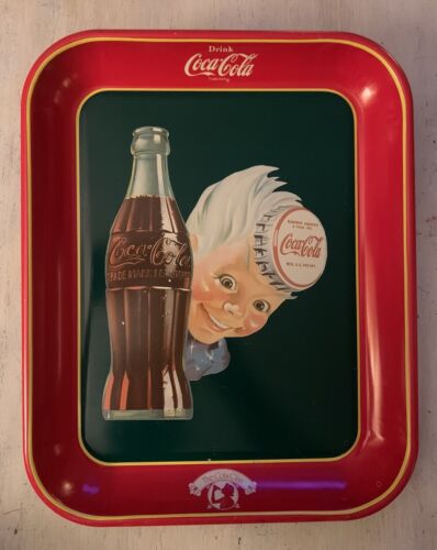 VTG 1982 Coca Cola Clan Convention Serving Tray Sprite Boy Nashville TN