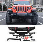 Steel Front Bumper Kit 10th Anniversary Style Fit For Jeep Wrangler JL Gladiator (For: Jeep)