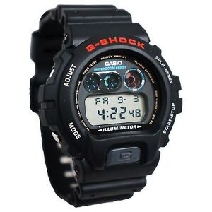 Casio DW6900-1V,  G-Shock 200 Meter Watch, Chronograph, Illuminator, Alarm, NEW