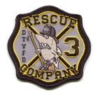 Dumfries Triangle Fire Department Rescue Company 3 Patch Virginia VA