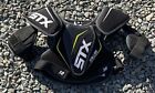 STX Stallion 50 Lacrosse Shoulder Pads Chest Protection Youth Size Med ✅