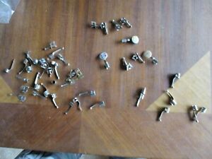 Vintage Mechanical Pencil Pocket Clips/Toppers (43) Rowan/Listo/Lindy