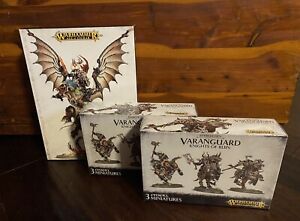Warhammer Age of Sigmar Archaon Everchosen & 2 boxes of Varanguard NEW