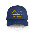 USS Lang Ff-1060 Trucker Hat Foam Mesh Cap Adjustable Baseball Cap Snapback Hats