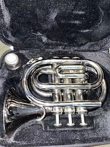 Pocket BFlat Silver Trumpet