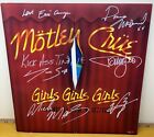 1987 Motley Crue Band Signed By 4 Concert Program Authentic Autographed VTG