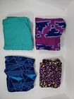 LuLaRoe LOT of 4 Leggings  One Size Floral,SOLID, Abstract Geometric NW/out TAGS
