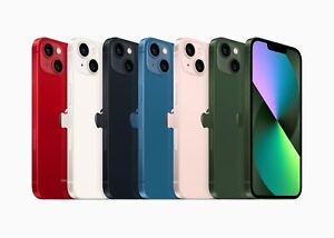 New Apple iPhone 13 128/256/512GB - Factory Unlocked - A2482 All Colors