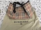 Burberry Tote Small Brown Canvas