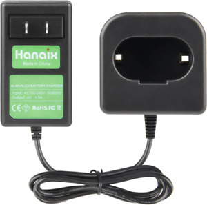 Hanix 6V Battery Charger Compatible with Paslode Ni-CD, Ni-MH Battery 404717