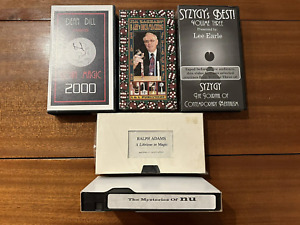 Dean Dill's Coin Magic 2000, Syzygy's Best, Jim Zachary Dice Stacking, Alain Nu