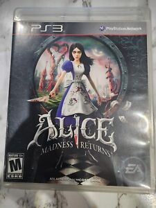 Alice: Madness Returns (Sony PlayStation 3, 2011) (CIB)