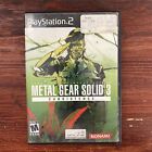 Metal Gear Solid 3: Subsistence (Sony PlayStation 2, 2006) - Tested -No Reserve!