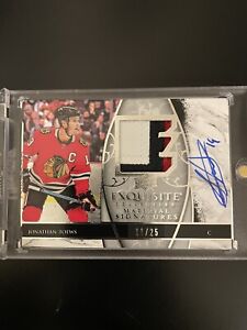 New ListingExquisite Jonathan Toews Auto Material Signatures Patch 11/25