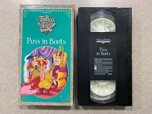 Timeless Tales From Hallmark - Puss in Boots (VHS, 1991) Hanna-Barbera