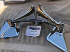 NEW PAIR OF RIGHT AND LEFT CLASSIC STYLE TRUCK MIRRORS , FORD GMC DODGE !  (For: 1954 Chevrolet Truck)