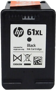 HP 61XL Black Ink Cartridge CH563WN GENUINE