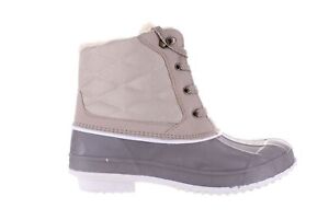 Khombu Womens Zany Gray Snow Boots Size 9 (7486537)