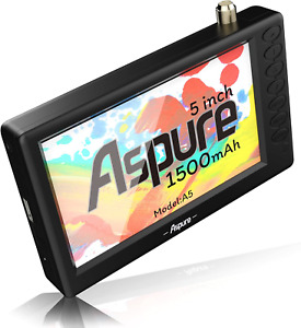 Aspure Pocket 5 Inch Portable Digital ATSC TFT HD Screen Freeview LED M