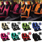 FH Group Car Seat Covers  for Auto Steering Wheel Belt & 5 Head Rest - Full Set (For: Seat)