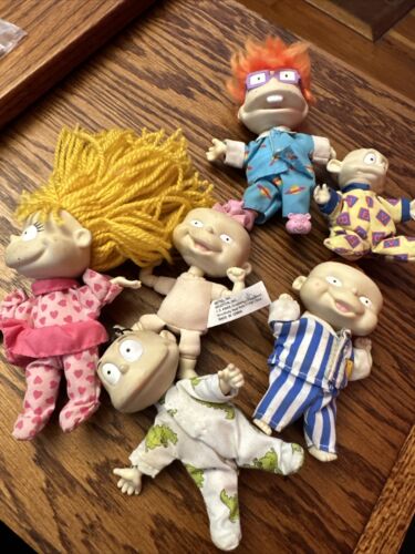 Lot 6 Vintage 90s Nickelodeon  RUGRATS dolls Viacom  Toys