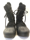 Kamik Womens Size 9 Black Waterproof Faux Fur Winter Snow Boots