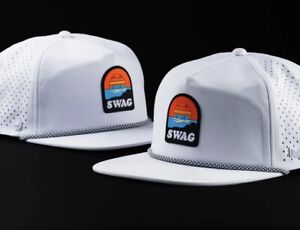Swag Golf x Melin Sunset Skull Snapback Hat 2024 NWT M/L Sold Out