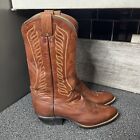 Tony Lama vintage size 11.5 D cowboy boots style 8311 brown