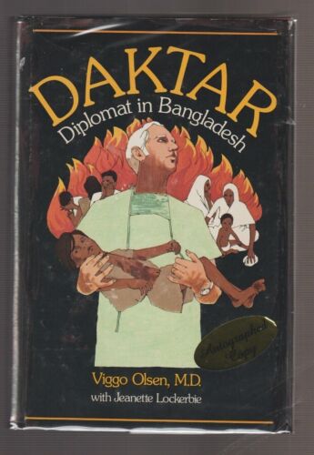 New ListingDaktar 1 by Viggo Olsen, signed hardcover on Bangladesh 1971 war