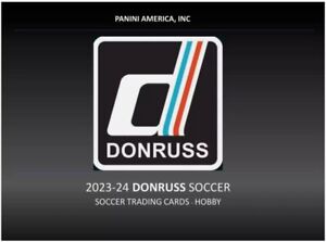 2023/24 Panini Donruss Soccer Hobby Box - PRESALE - AUTO FREE SHIP