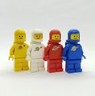 Lot of 4 Lego Red White Blue Yellow Spaceman Minifigure Classic Space Vintage